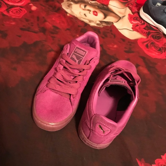 Fuchsia Pumas - Picture 3 of 3
